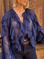 Blouse LOUISI Marine
