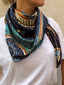 Foulard WESTERN Bleu