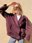 Veste ODETTE Bordeaux