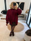 Veste TEDDY Bordeaux